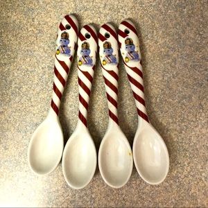 Hot chocolate spoons, set of 4